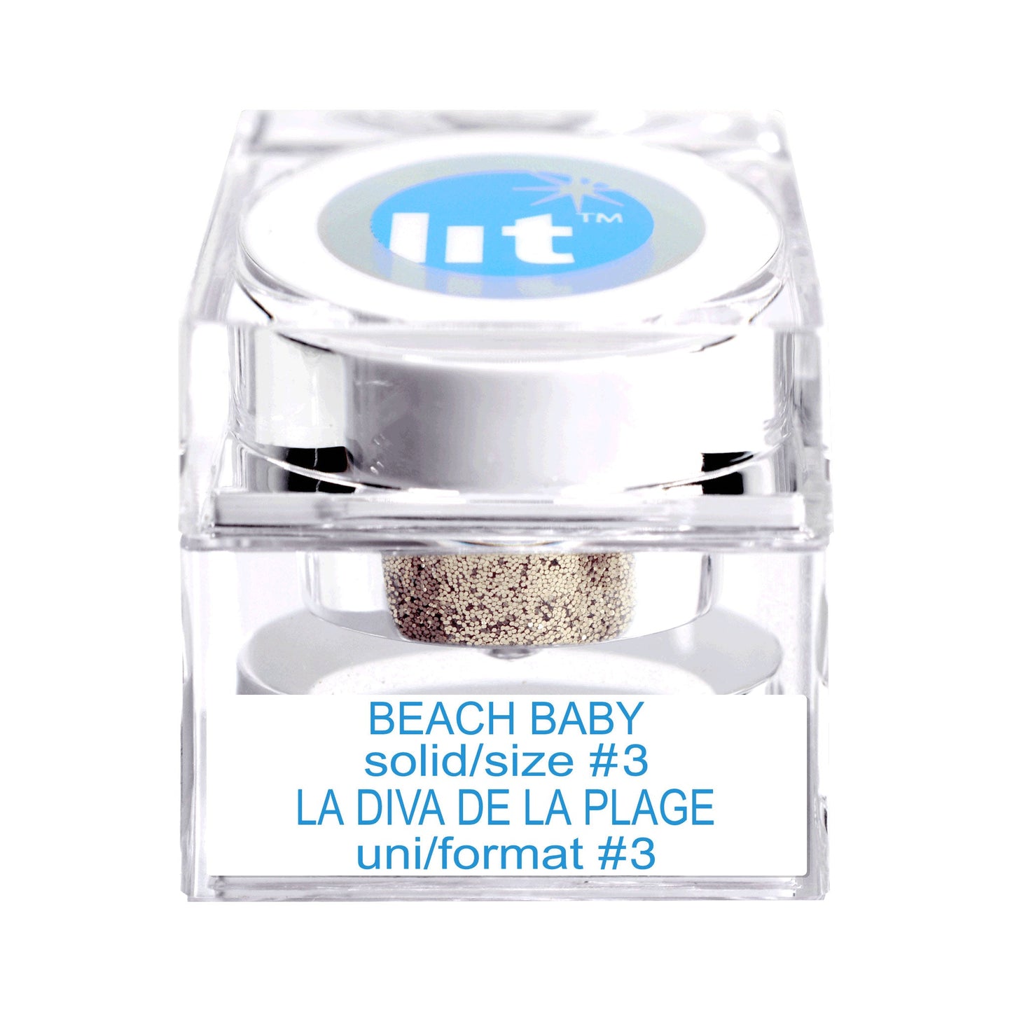 Beach Baby Glitter (Solid)