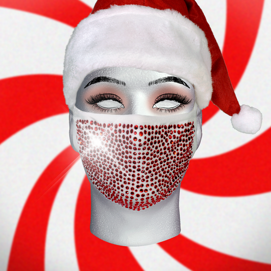 SANTA'S SPARKLE MASK - HO HO HO!