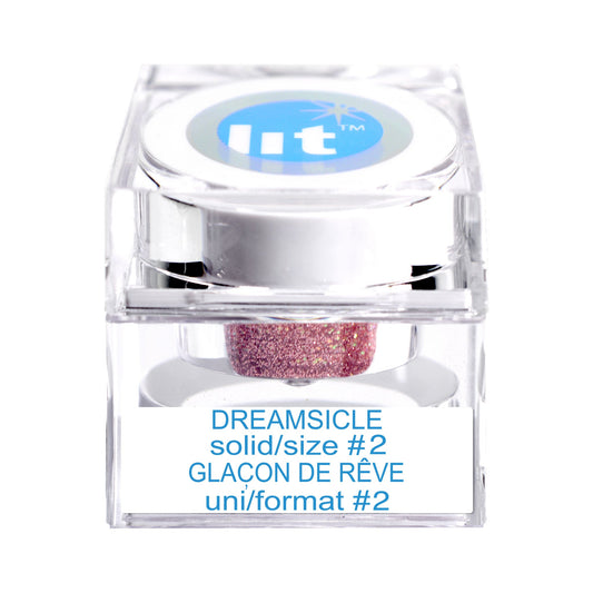 Dreamsicle Size #2 Glitter (Solid)