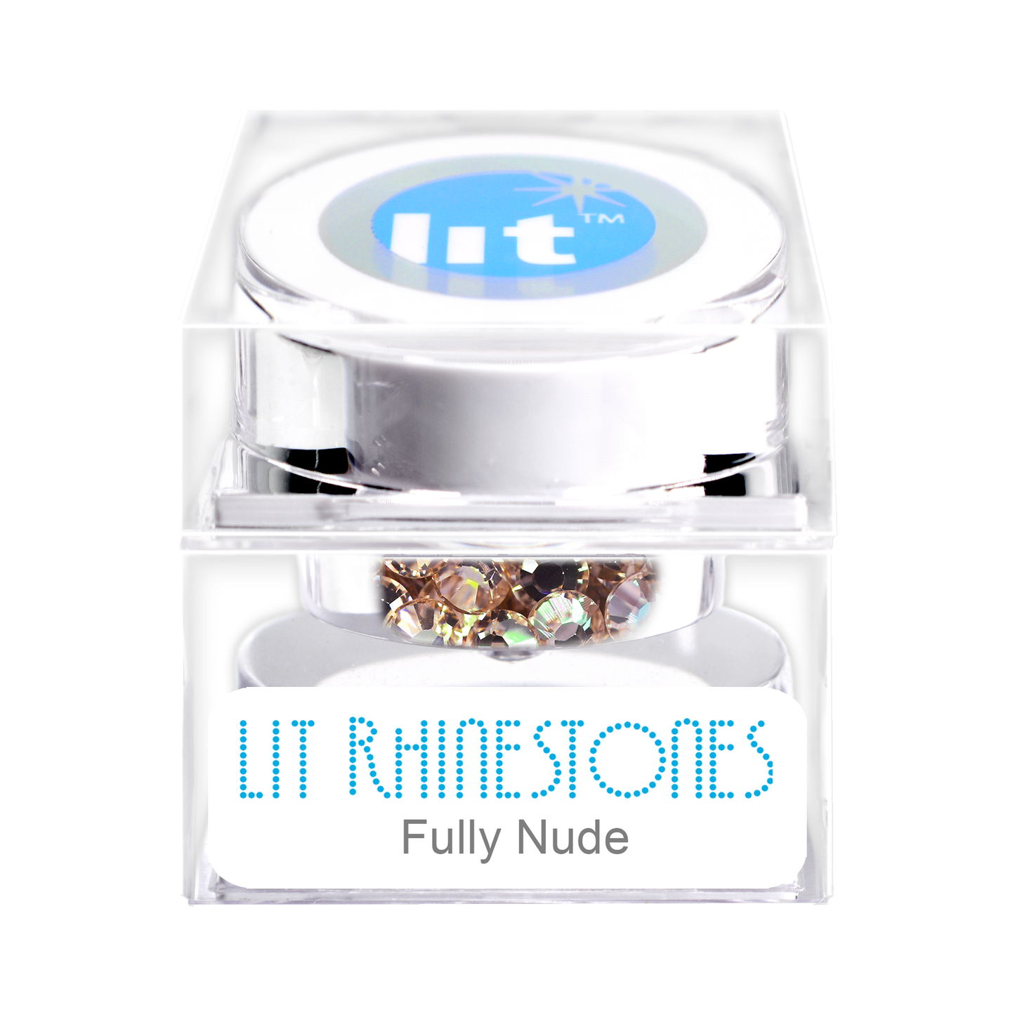 Lit Rhinestones - Fully Nude