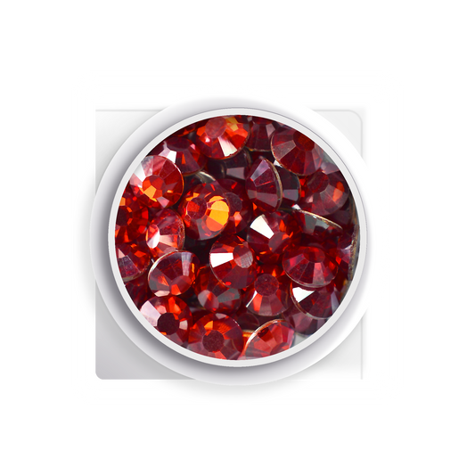 Lit Rhinestones - Merlot