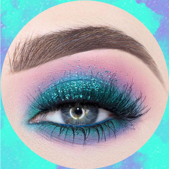 Peacock Glitter (solid)