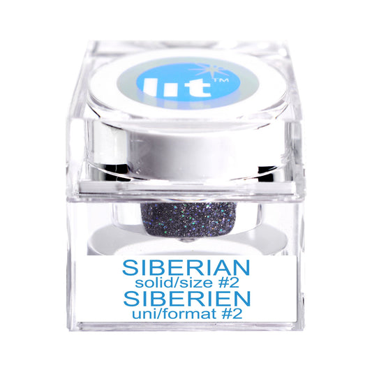 Siberian Size #2 Glitter (solid)