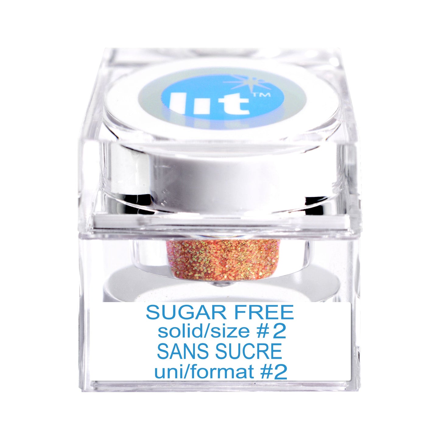 Sugar Free Size #2 Glitter (solid)