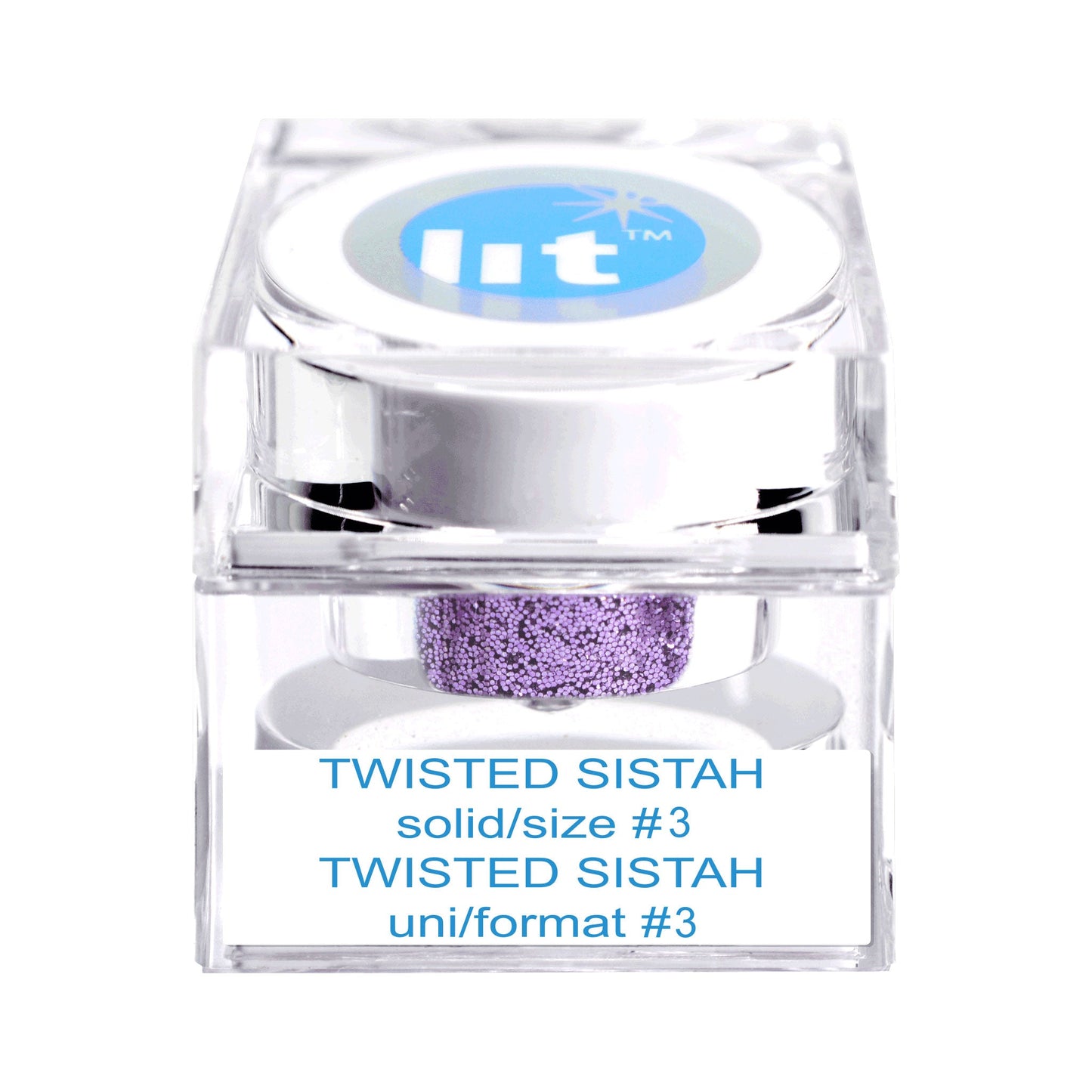 Twisted Sistah Glitter (solid)